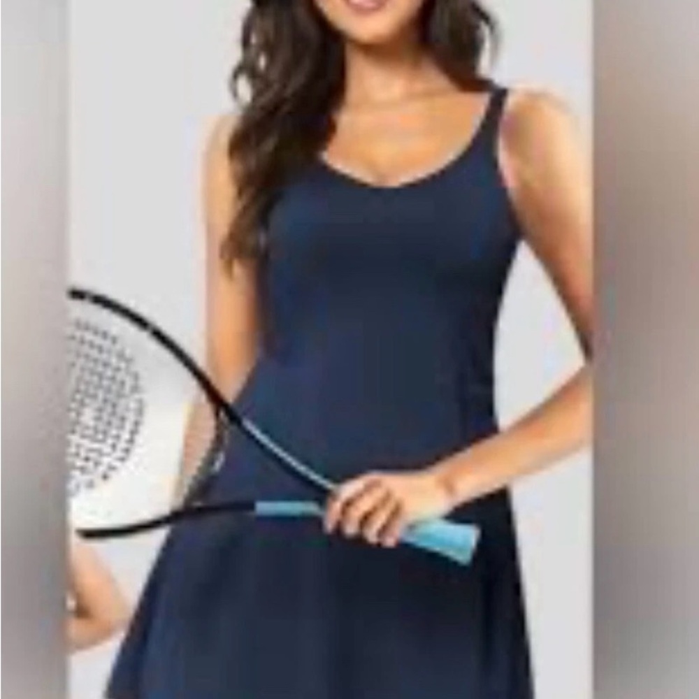 LOT of 9 -L, XL XXlL tennis Dress Women 2XL Pickle Ball Navy Stretch shorts  NWT